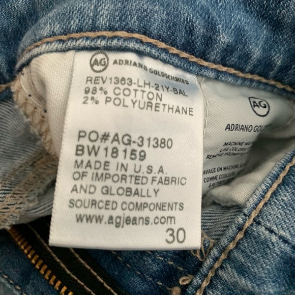 AG ‘The Stilt Crop’ cigarette crop jeans - Picture 4 of 4